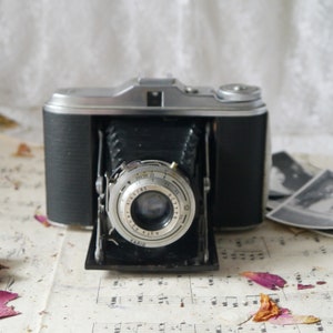 Appareil photo pliant vintage Agfa Isolette (Jsolette)