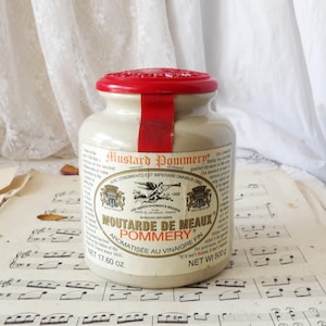 Pot de pierre à moutarde française