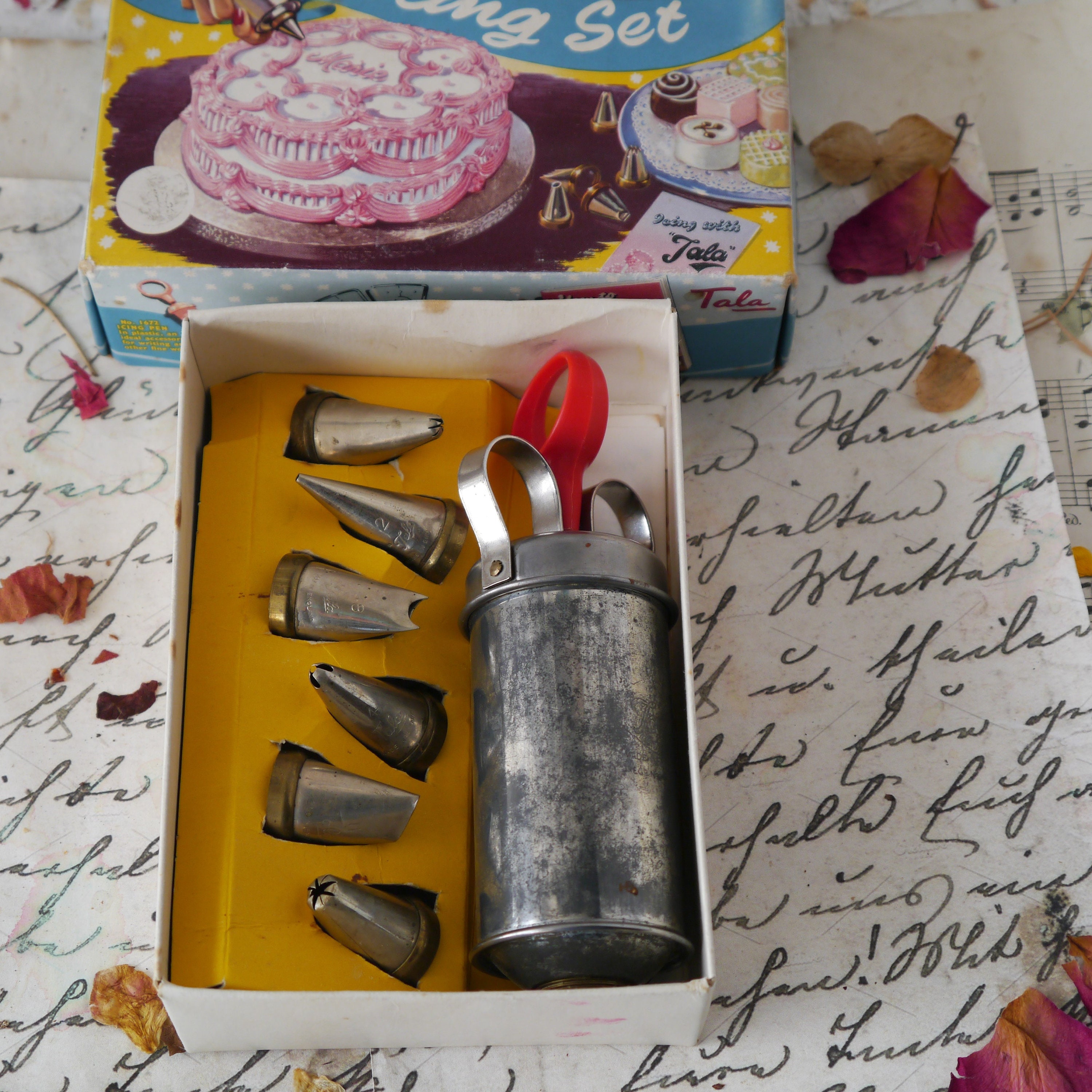 Vintage Tala Icing Set in Original Box Etsy