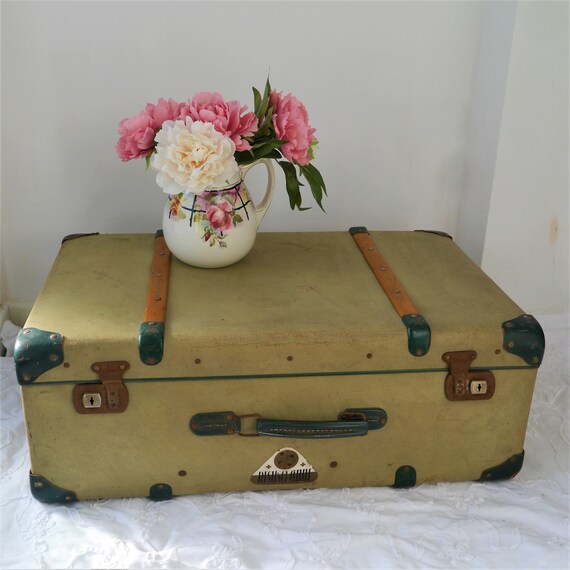 Vintage Trunk, Storage Trunk, Resusci-Anne Trunk
