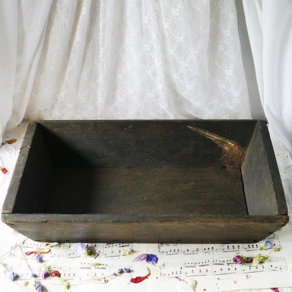 Chunky Vintage Wooden Trough - Etsy