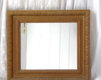 Ornate Vintage Gold Wall Mirror