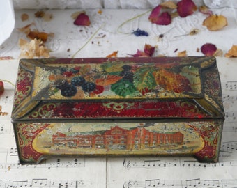 Decorative Antique Tin Crumpsall Biscuits