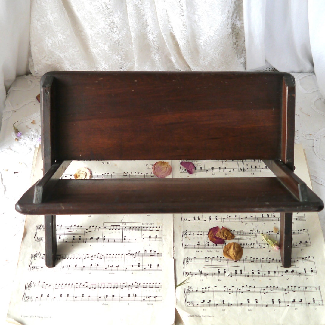 Vintage Folding Wooden Book Rack - Etsy