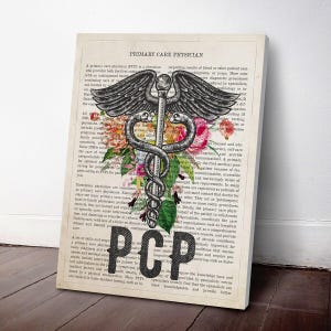 Primary Care Physician Gift, PCP Print, Primary Doctor Gift Idea, Medical Decor, Doctors Office Decor image 3