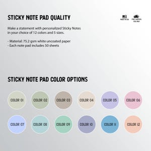 Sticky Note Pad Quality