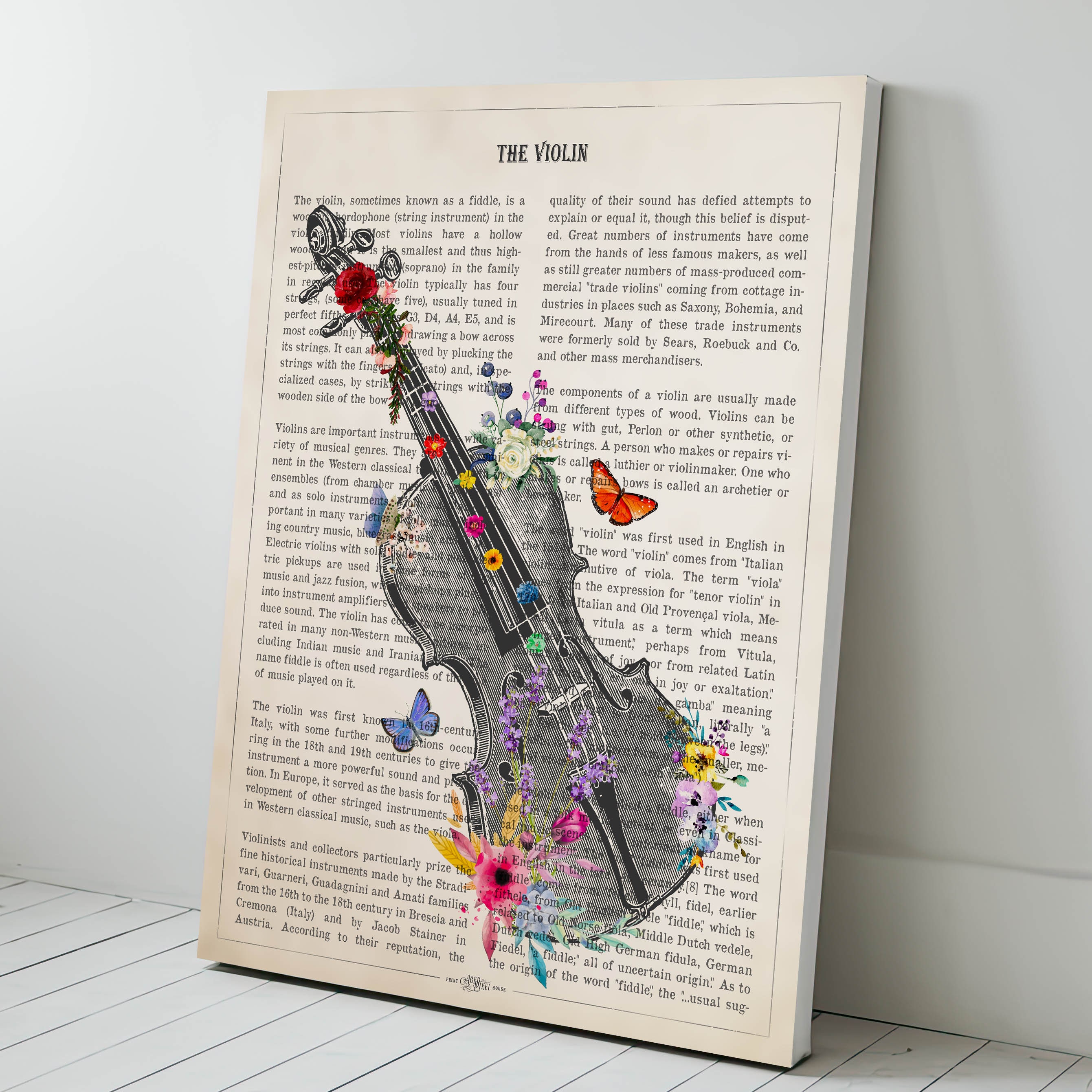 Violin With Flowers Print, Musical Instrument, Musician Decor, Violin Wall  Art Decoration, String Instrument Decoration, Gift for Violinist - Etsy, image size:2681x2681