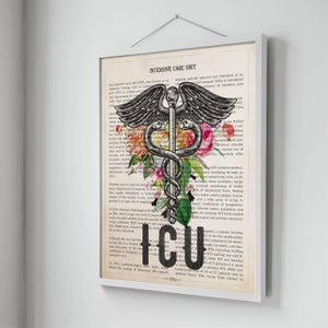 Intensive Care Unit Appreciation & Medical Professional Wall Art