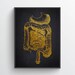 Digestive Tract Anatomy Print, Intestine, Stomach Art, Medical Office ...