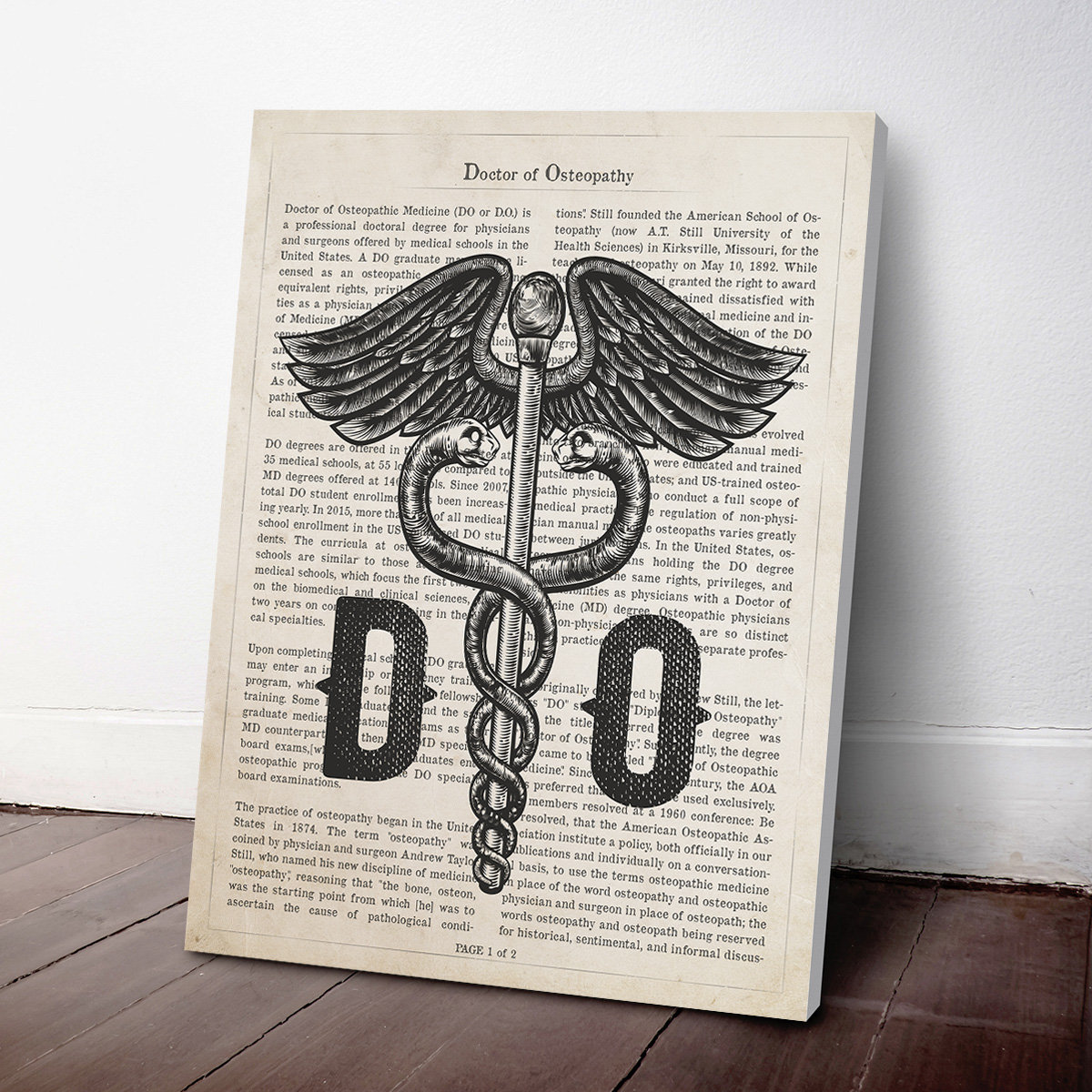 Doctor of Osteopathy Gift DO Gift Osteopathic Doctor Gift - Etsy
