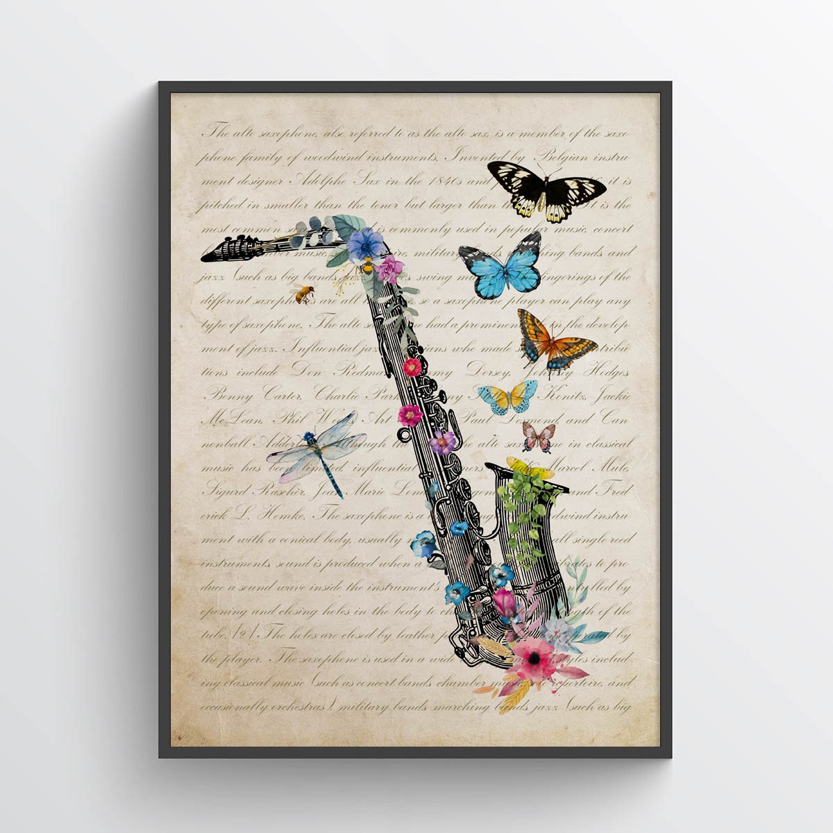 Scrapbook Customs Music Notes Saxophone Notes Paper