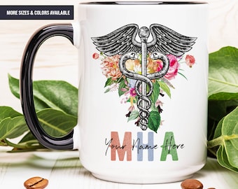 MHA Mug Personalized, Masters of Health Administration Cup, Mug for MHA, Masters of Health Admin Coffee Mug, MHA Gift Ideas