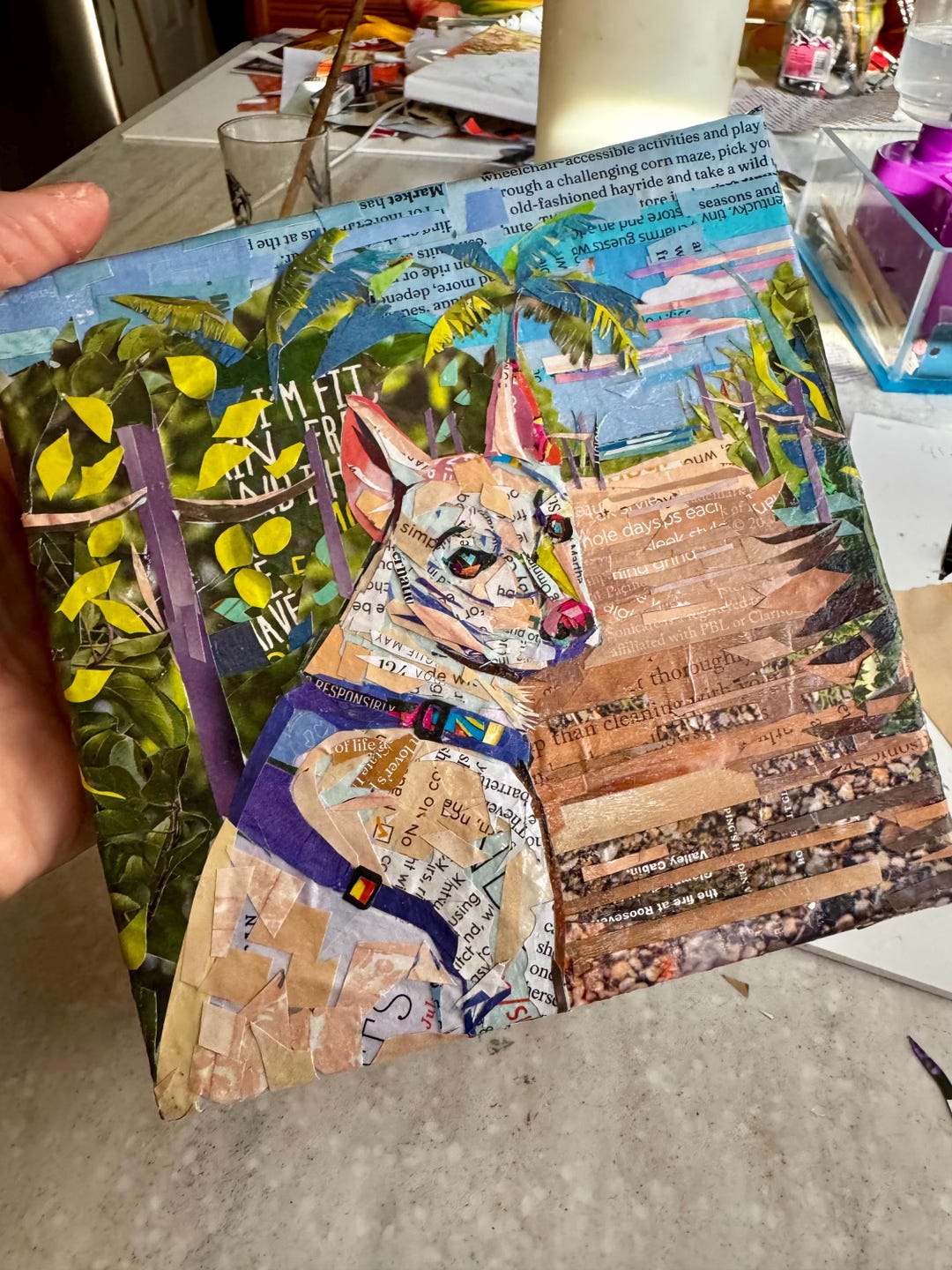 Mini Collages Custom Portrait Art Mini Collage - Etsy