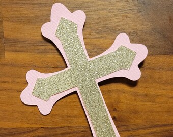 Centerpiece CROSS Sticks | Baptism | Christening | First Holy Communion | Confirmation | Celebration | Table | Decor