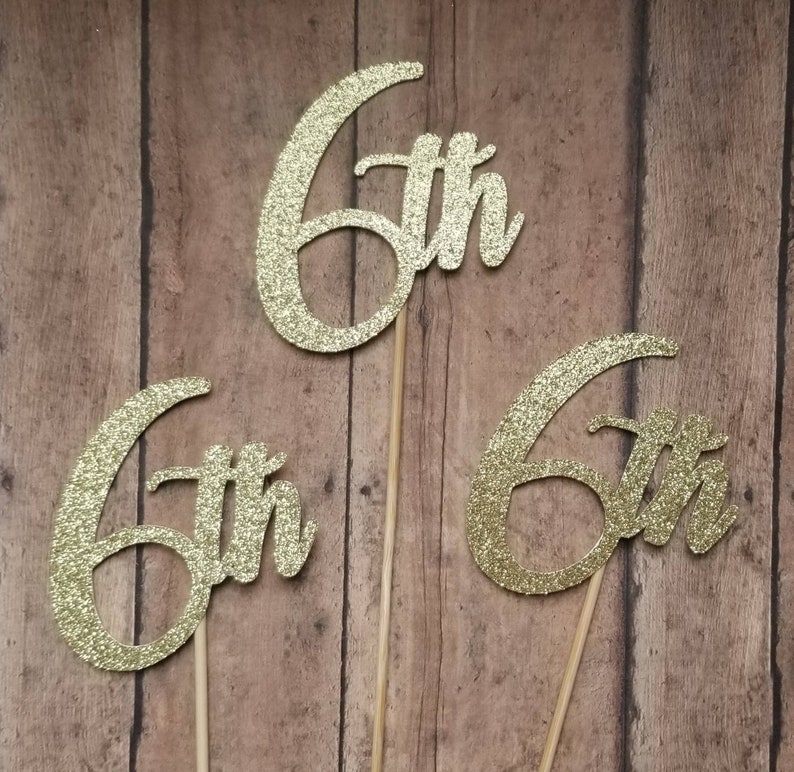 Age Number Centerpiece Sticks Free Printable