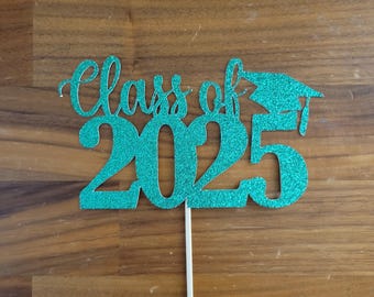 Graduation CLASS OF 2026 Centerpiece Sticks | Party | Table Decorations | Cap | Party | Table | Decorations