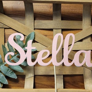 Personalized NAME Centerpiece Sticks | Custom | Birthday | Sweet Sixteen | Baptism | Graduation | Party | Table | Decorations