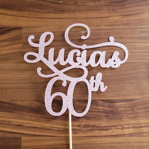 Centerpiece  PERSONALIZED BIRTHDAY Sticks | Name | Age | Birthday | Milestone | Custom | Party | Table | Decorations
