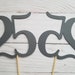 Centerpiece number Sticks Age Birthday - Etsy