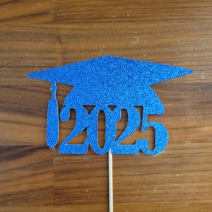 Graduation CAP 2025 Centerpiece Sticks | Party | Table | Decorations | High School | College | Celebration