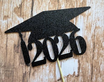 Graduation CAP 2026 Centerpiece Sticks | Party | Table | Decorations | High School | College | Celebration