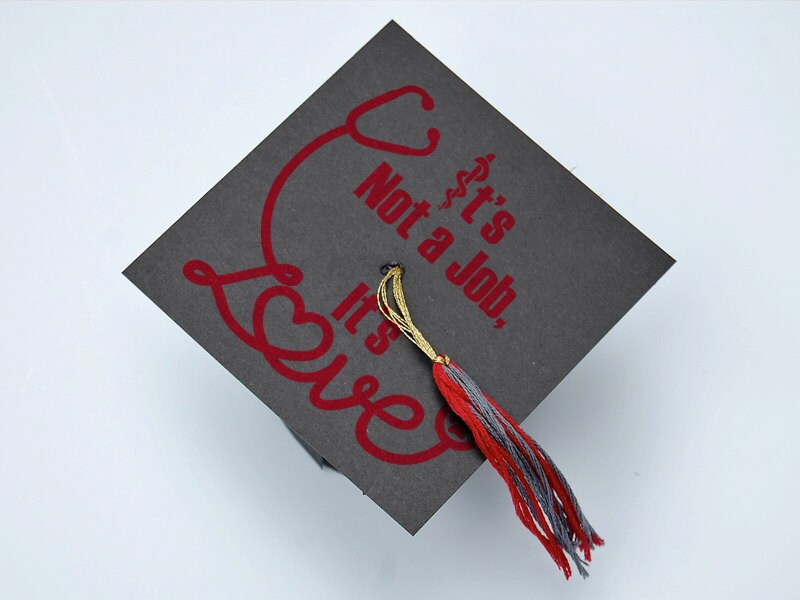 Vet or Vet Tech Graduation Hat Graphics hat not included | Etsy