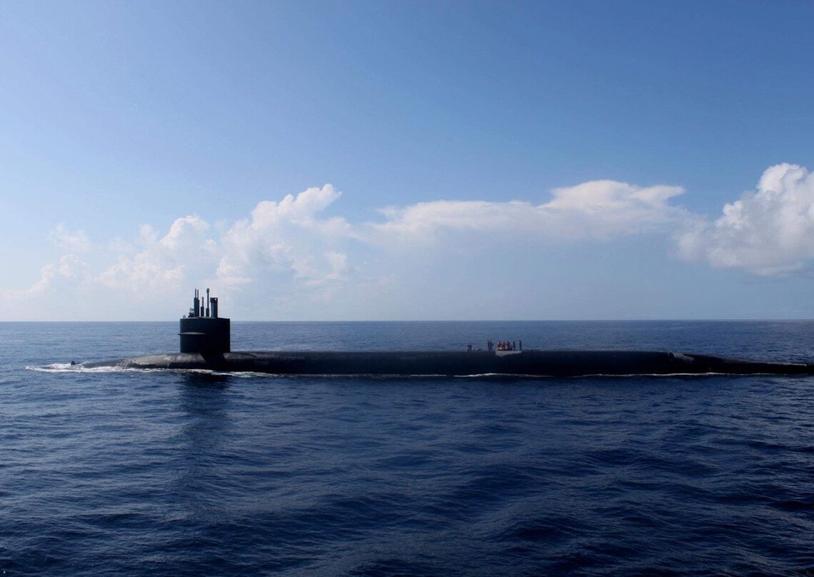 USS Rhode Island SSBN740 Ohioclass Submarine Museum Quality Giclée