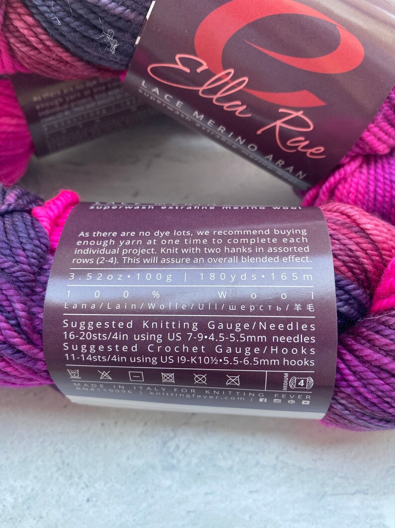 ella rae lace merino aran