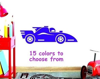 Race Car Door Decal - Etsy