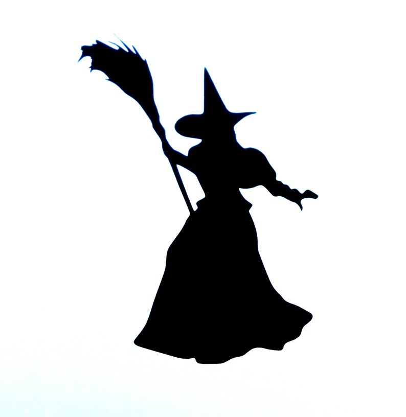 Wicked Witch Window sticker Wicked Witch decal Wizard of Oz Etsy