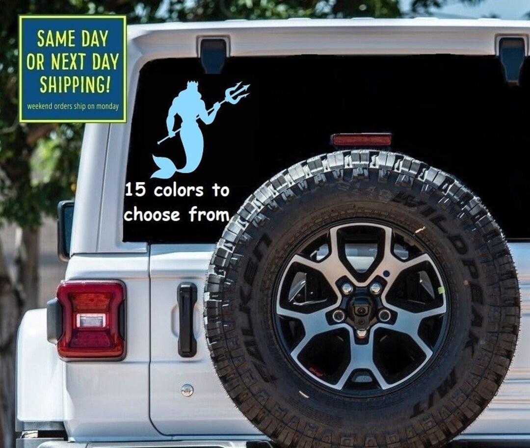 NEPTUNE STICKER DECAL Car Window MacBook Laptop Tablet iPad Water ...