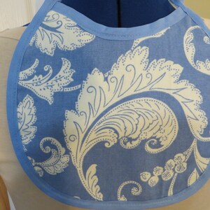 Dutch Blue Feather Baby Bib