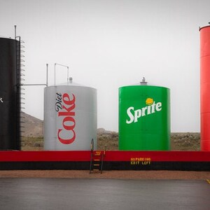 Soda Can Tanks, Salina, Utah