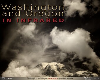 Digital Download - Washington and Oregon in Infrared