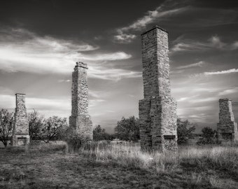 Chimneys, Fort Phantom Hill, Texas