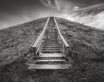 Stairs, Miamisburg Mound, Miamisburg, Ohio