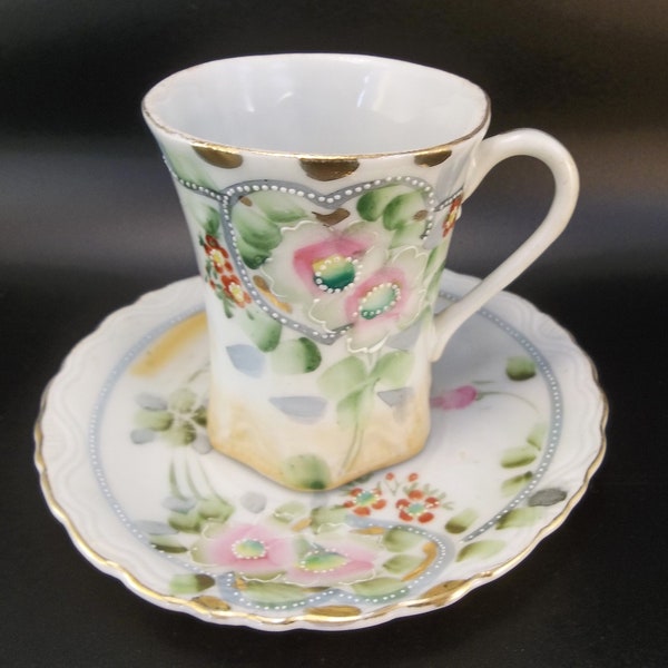 Hand Painted Nippon E Oh Tea Sets Etsy