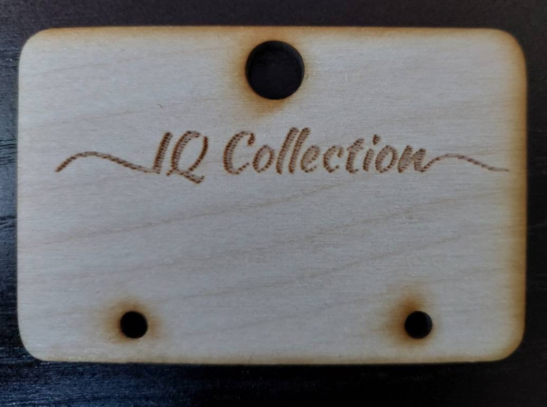 2x3 Inch Personalized Wholesale Packs of 2.95 Mm Wood Rectangle Earring ...