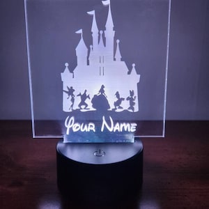Princess Castle LED Lamp / Night Light