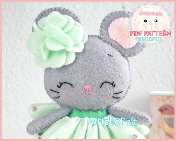 ballerina mouse doll