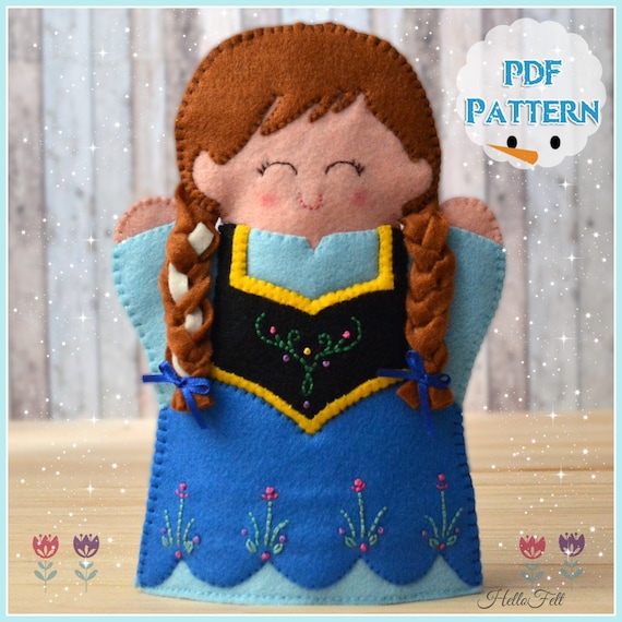 princess hand puppet