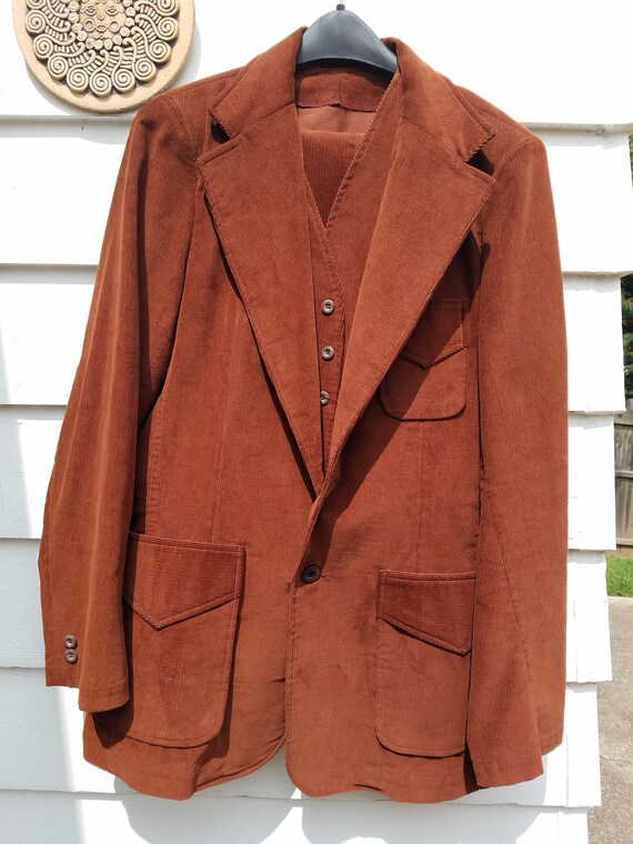 TOBIAS KOTZIN Angels Flight Mens 3 Piece Rust Colo