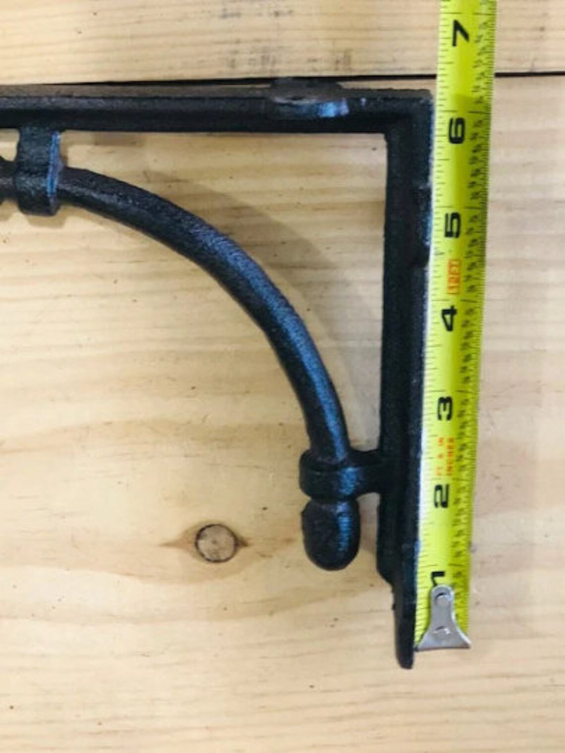 2 Antique Style Shelf Brackets Cast Iron Corbel Braces 6 Etsy