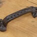 20 Cast ron Handle Rustc Drawer Pull 5 1/2 Long Wth Screws Pulls