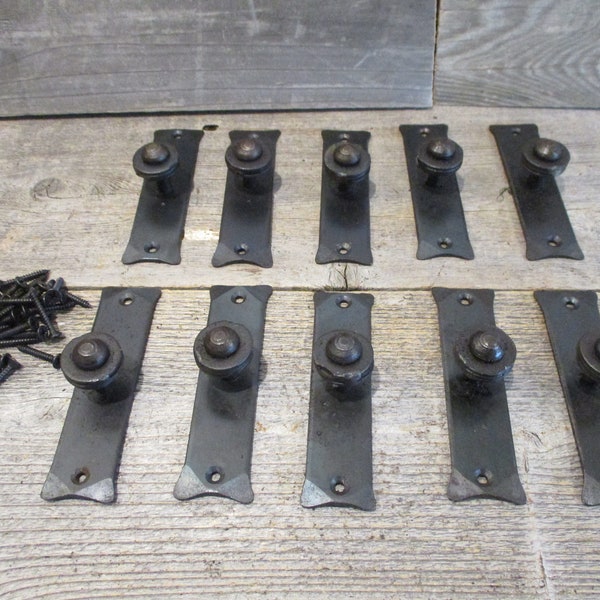 Wrought iron drawer pulls - IRONMONGERY WORLD ® in 2 Designs 3003 Hand Forged Wr