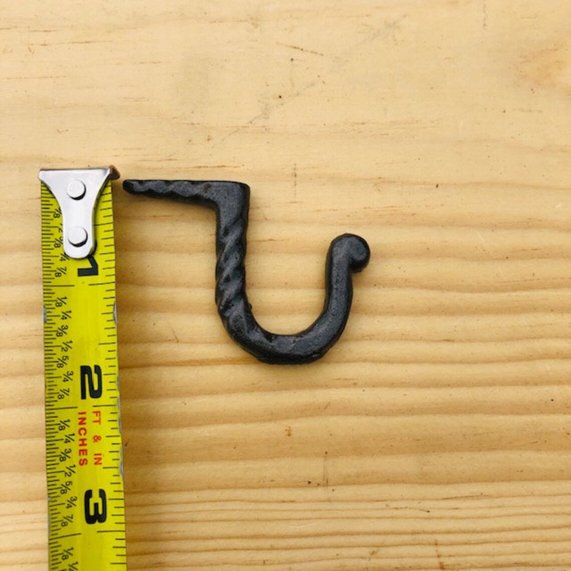 5 HAND HOOKS Nail in Hook Glazed Iron Mug Hook Coat Etsy