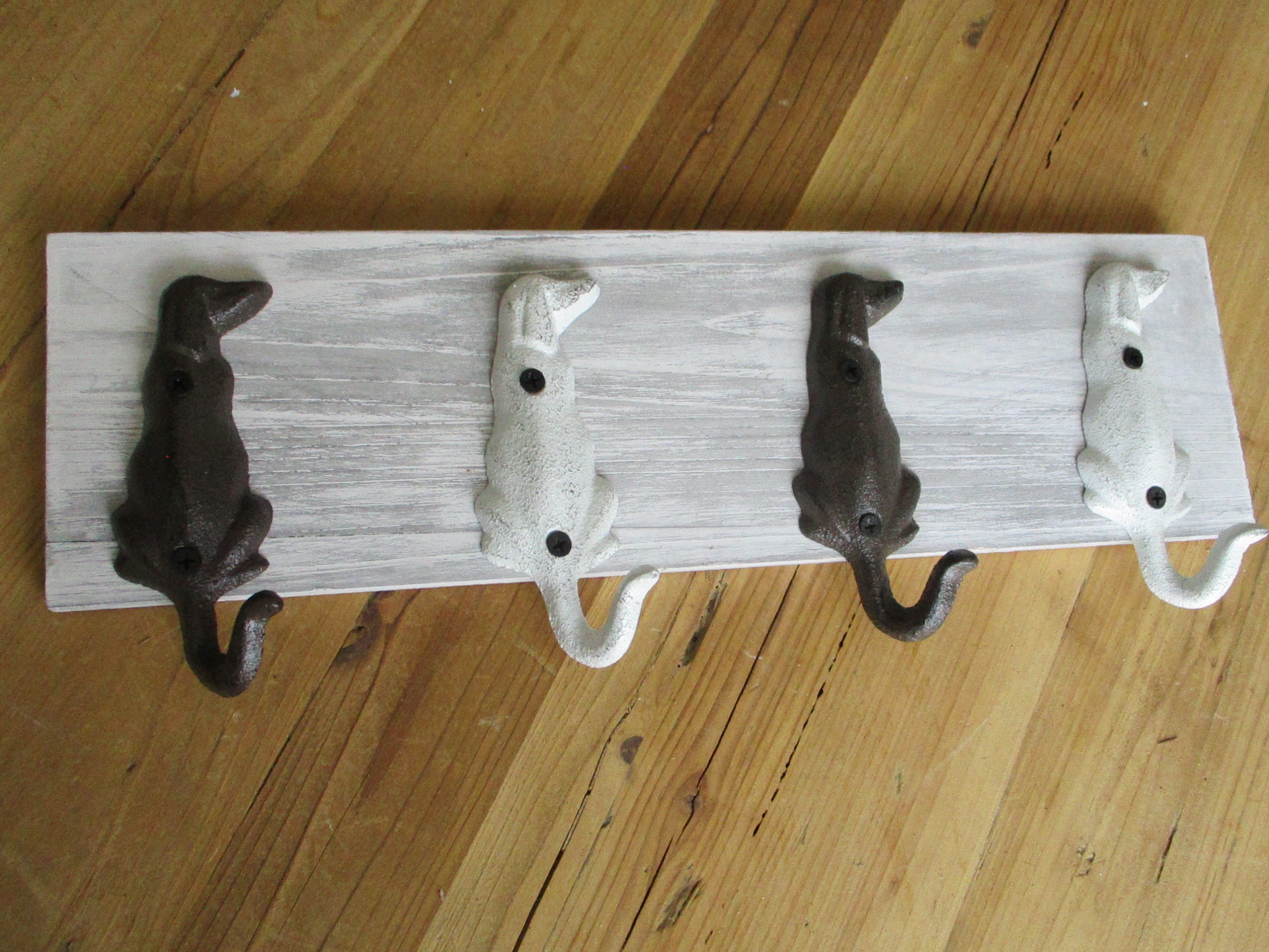Wall Mounted Dog Tail Coat Hook Hat Rack Leash Holder Etsy