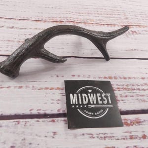 Deer Antler Drawer Pulls, Cabinet Handles, Door Handle, Cupboard Handle, Elk Horn, Knobs, Kitchen, Farmhouse - By Midwest Craft House