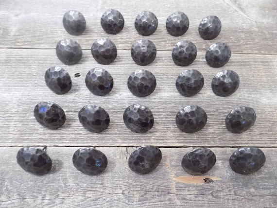 OIL RUBBED BRONZE TACKS CRAFTS 15 CLAVOS DECORATIVE RUSTIC NAIL HEADS 1.5/"