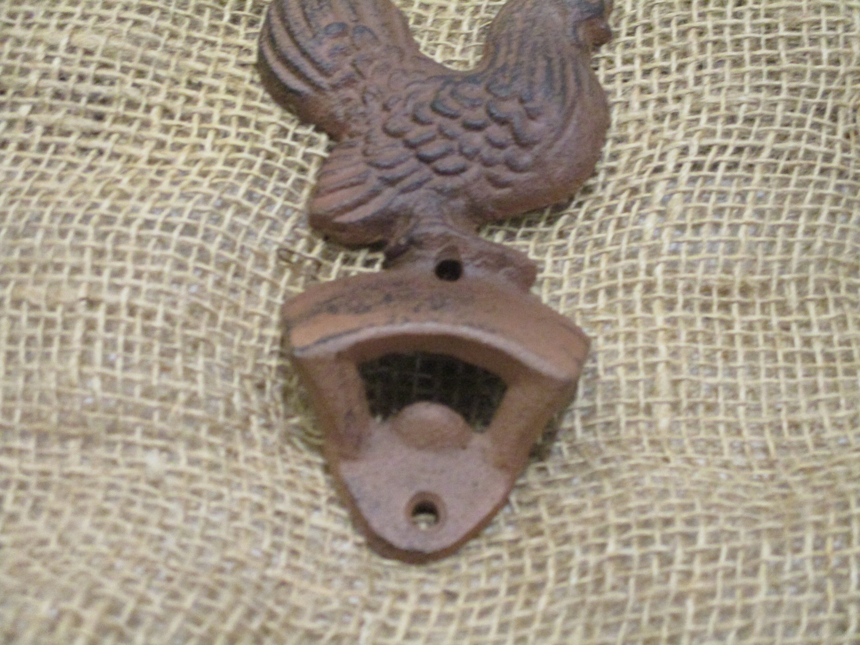 Chicken Bottle Opener Rooster Bottle Opener Wall Mounted Etsy